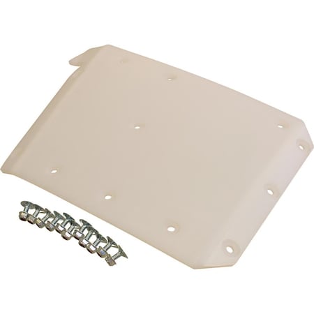 Aftermarket AM165188 Poly Skid Plate, Left End AM165188-ABL
